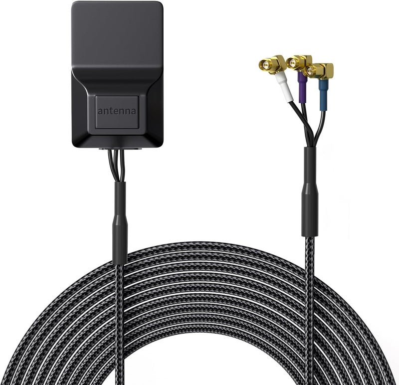 PEMP SMA GPS Antenna, SMA 4G Antenna and WiFi Antenna 3 in 1 for Car Radio Android Navigation. - Image 1